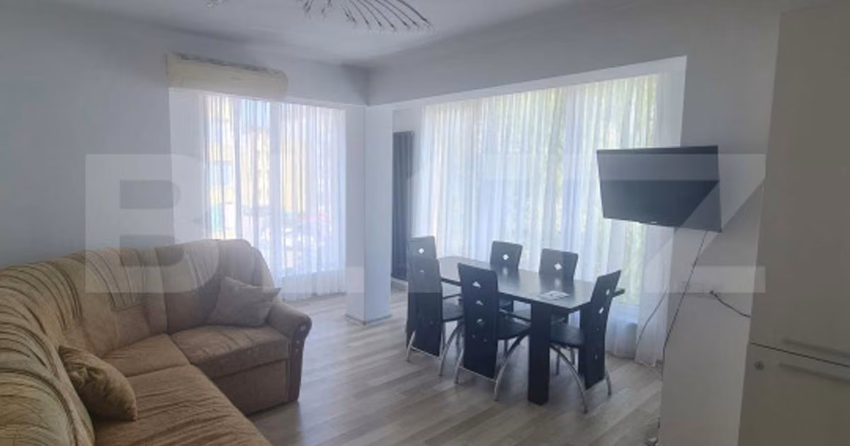 Apartament de vânzare cu 3 camere, mobilat în Florești