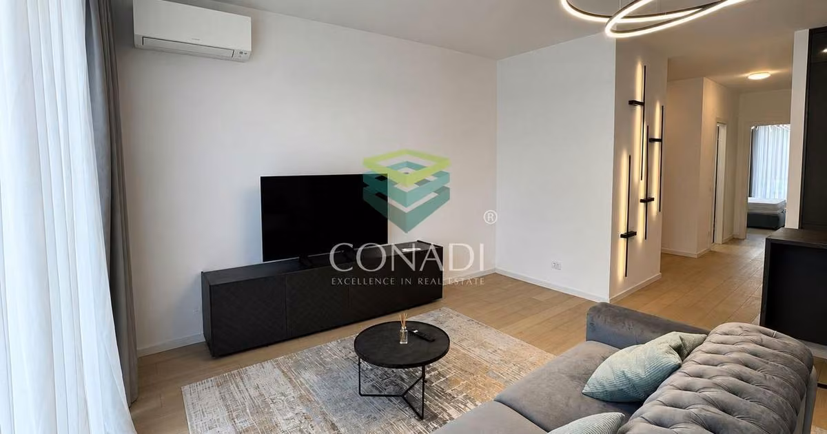 Apartament de vânzare cu 3 camere, mobilat în zona Băneasa, Sector 1