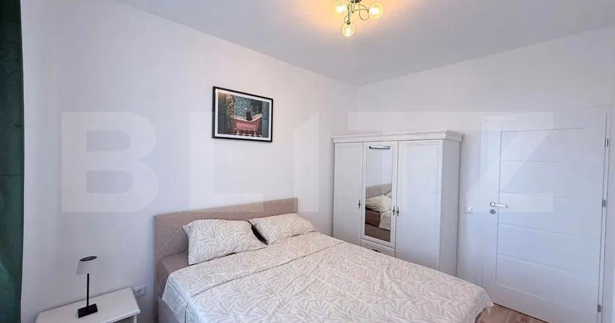 Apartament de vânzare cu 2 camere, mobilat în Florești