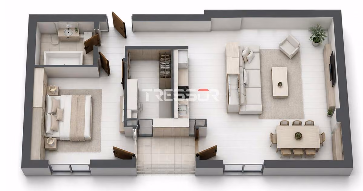 Apartament de vânzare cu 2 camere în zona Universitate, Constanța