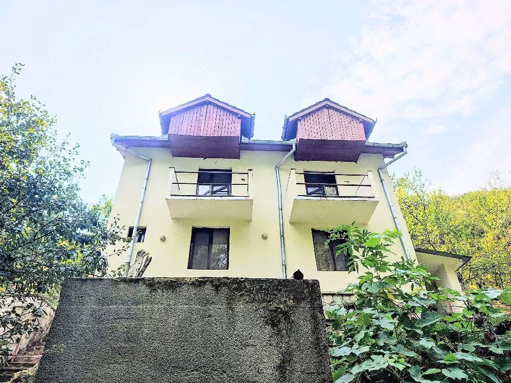 Vând Vila cu 5 camere în Toplița, lângă râul Cerna, în mijlocul naturii. Preț 65000 EUR