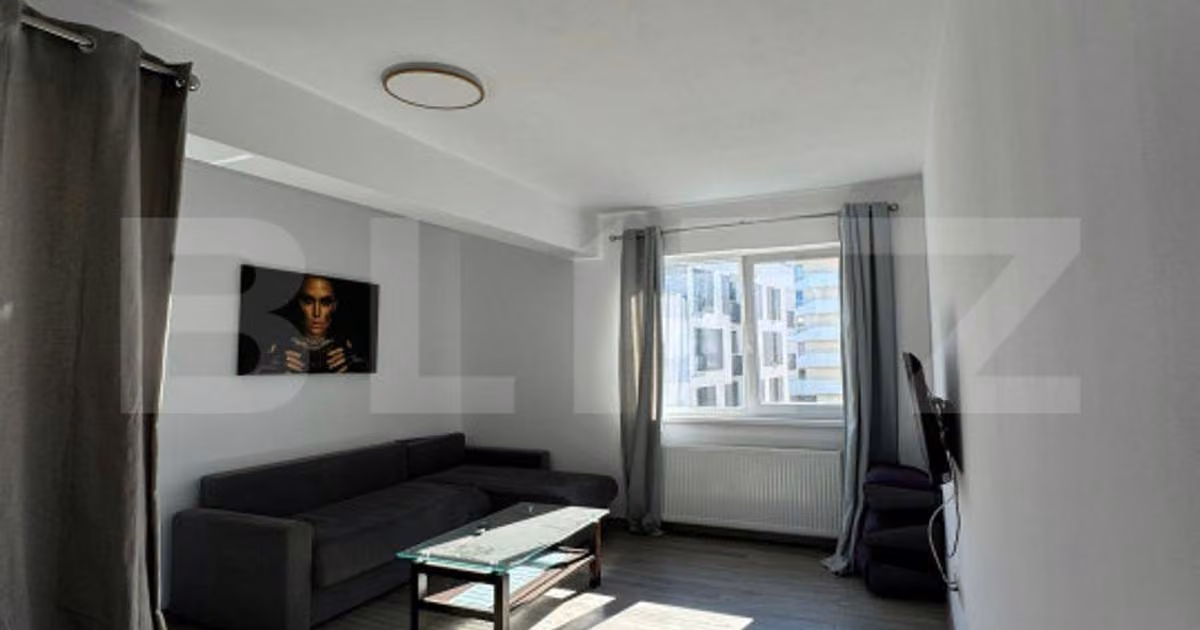 Apartament de vânzare cu 2 camere, mobilat în Florești