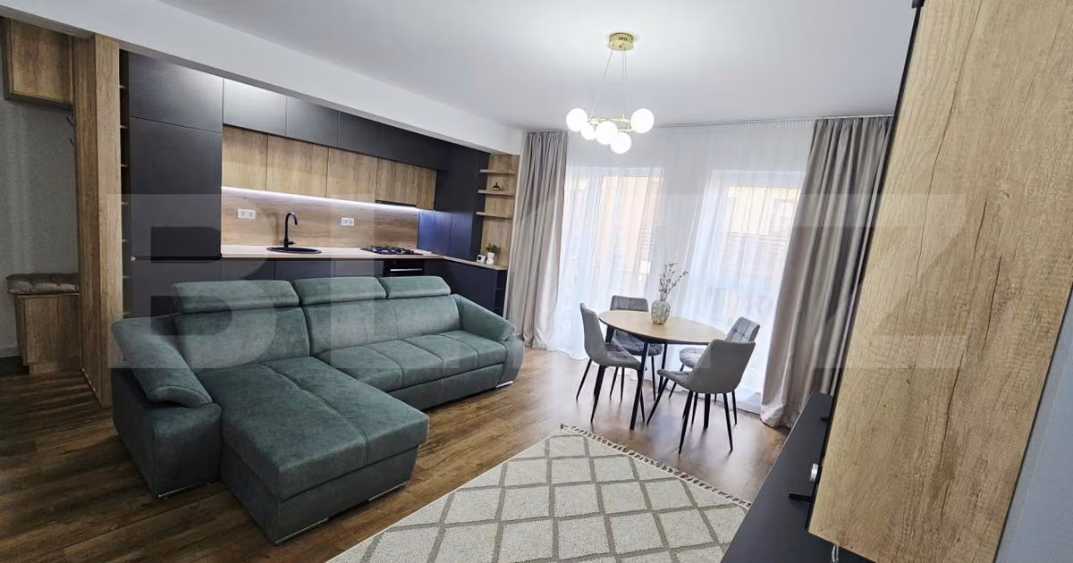 Apartament de vânzare cu 2 camere, mobilat în Florești