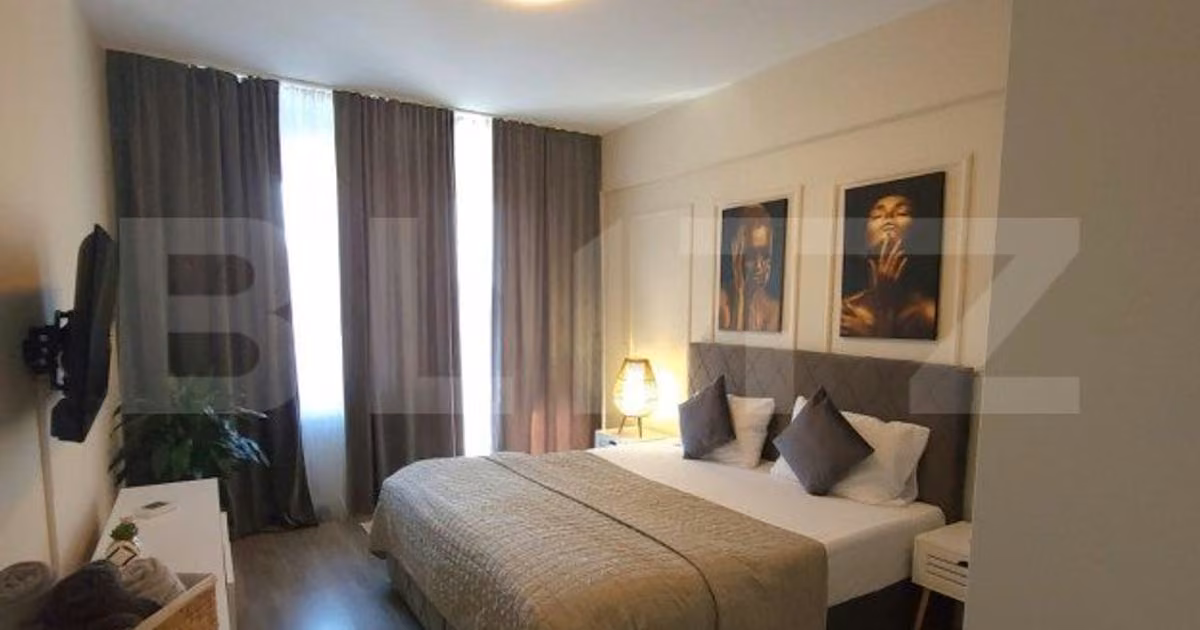 Apartament de vânzare cu 2 camere, mobilat în Florești
