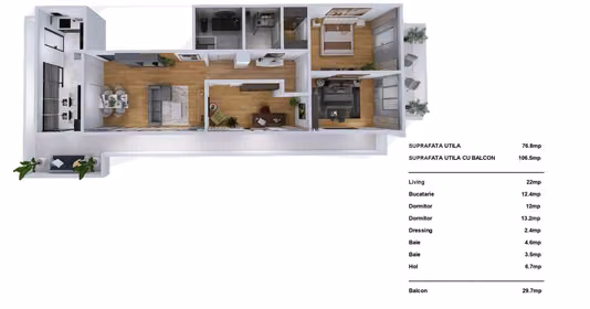 Apartament Tomis Plus