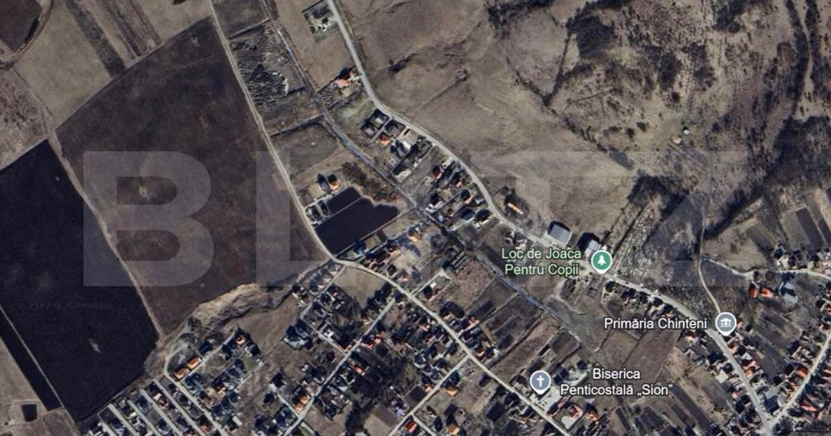 Teren Construcții intravilan de vânzare de 500 mp, în Chinteni