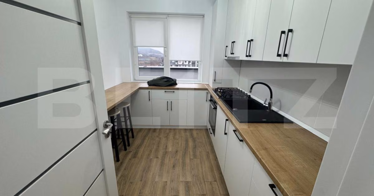 Apartament de vânzare cu 2 camere, mobilat în Florești