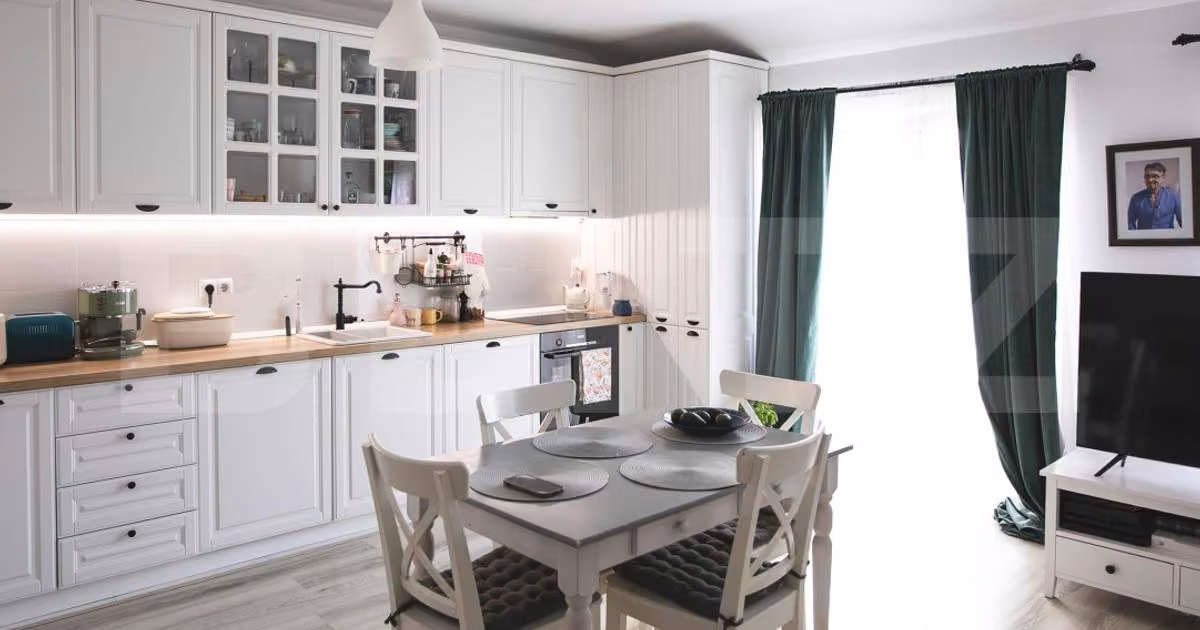 Apartament de vânzare cu 2 camere, mobilat în Florești