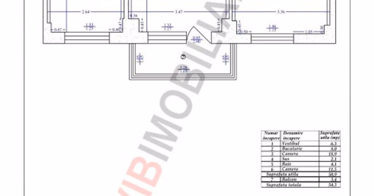 Apartament de vânzare cu 2 camere în zona Tei, Sector 2