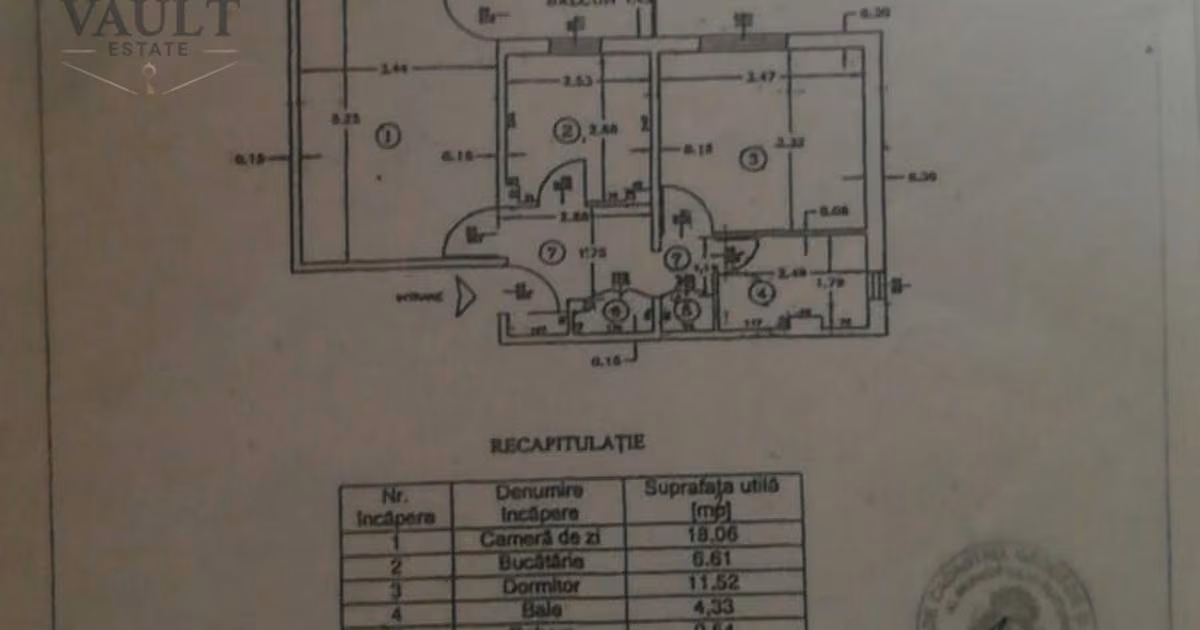 Apartament de vânzare cu 2 camere în zona Dristor, Sector 3