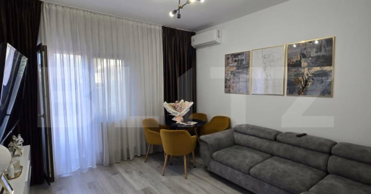Apartament de vânzare cu 3 camere, mobilat în zona Lunca Cetățuii, Iași