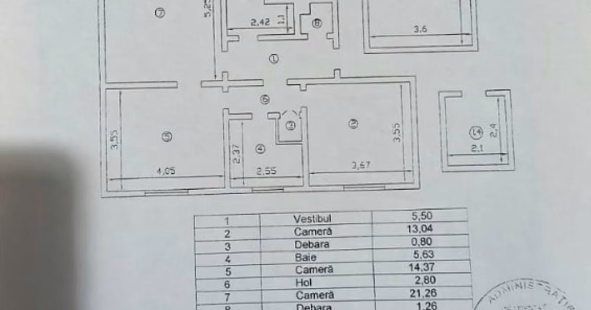 Apartament de vânzare cu 3 camere, mobilat în zona Pajura, Sector 1