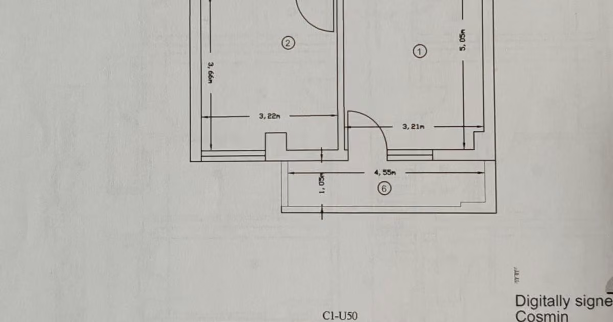 Apartament de vânzare cu 2 camere în zona Vișani, Iași