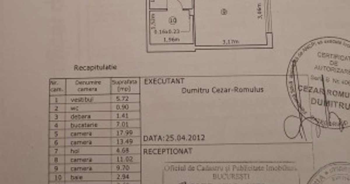 Apartament de vânzare cu 4 camere, mobilat în zona Eroii Revoluției, Sector 4