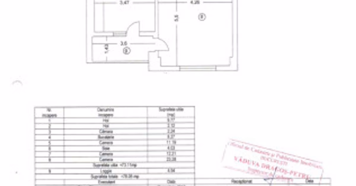 Apartament de vânzare cu 3 camere, mobilat în zona 13 Septembrie, Sector 5