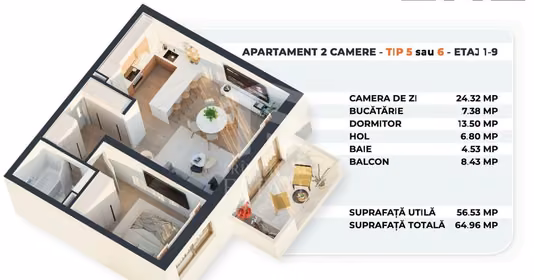 Apartament Drumul Taberei