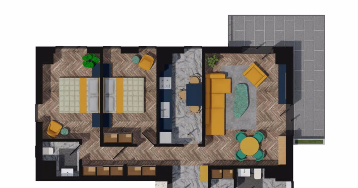 Apartament de vânzare cu 3 camere în zona Păcurari, Iași