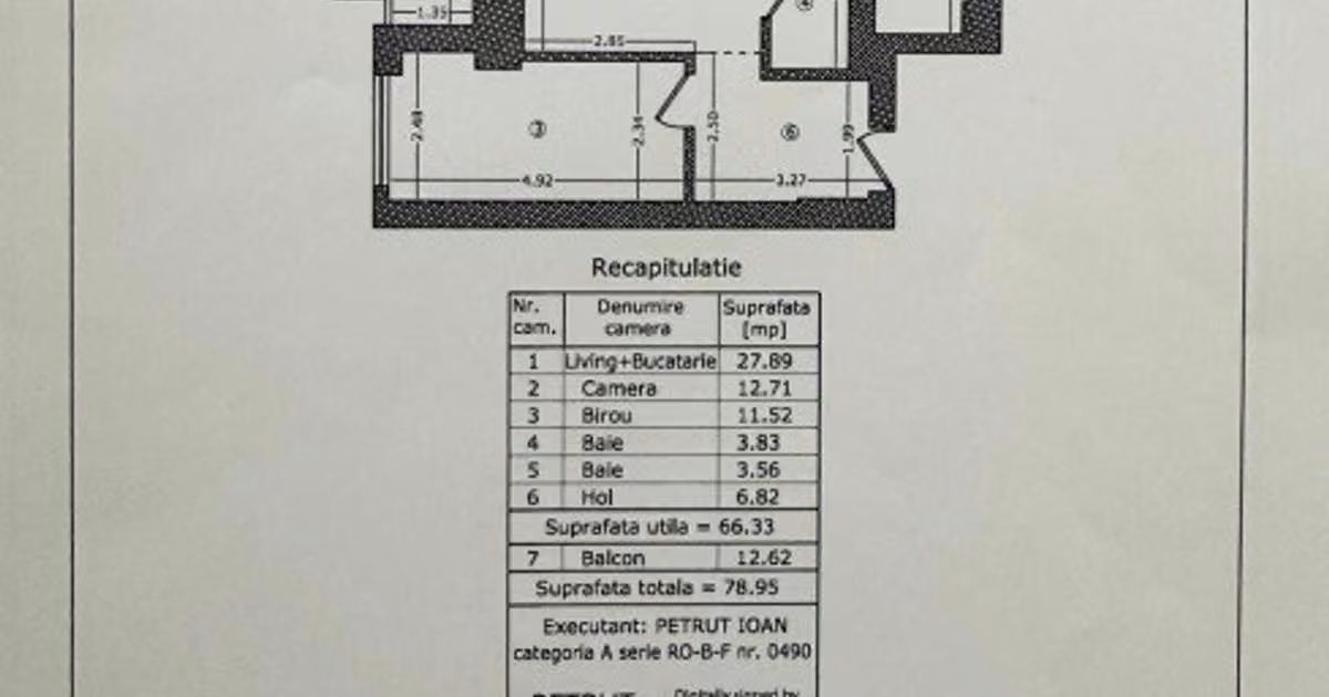 Apartament de vânzare cu 3 camere în zona Aviației, Sector 1