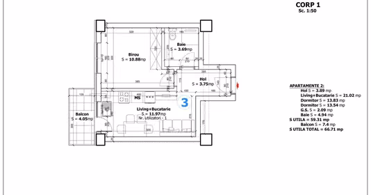 Apartament Central
