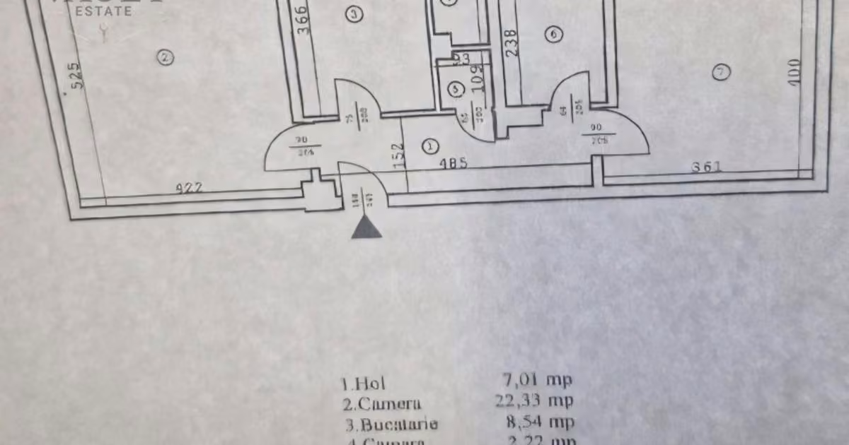 Apartament de vânzare cu 2 camere în zona Tineretului, Sector 4