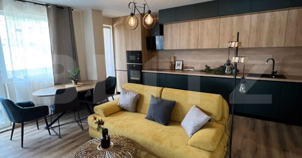 Apartament de vânzare cu 3 camere, mobilat în Florești