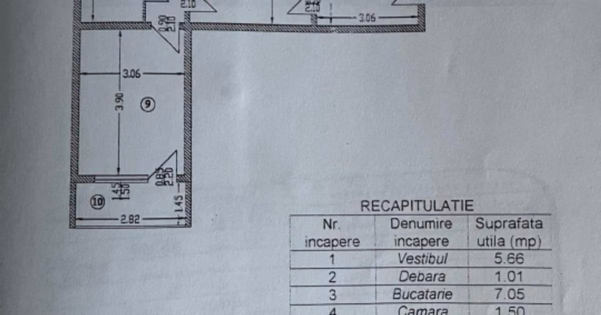 Apartament de vânzare cu 3 camere, mobilat în zona Brâncoveanu, Sector 4