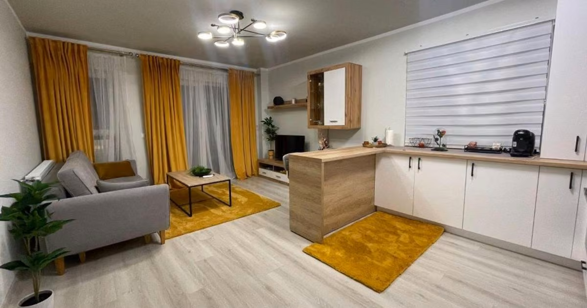 Apartament de vânzare cu 2 camere, mobilat în Florești