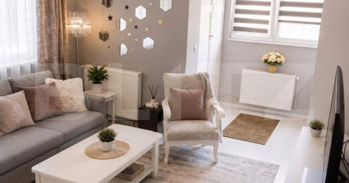 Apartament de vânzare cu 3 camere, mobilat în Florești