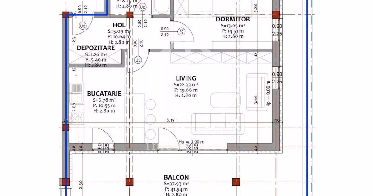 Apartament de vânzare cu 2 camere în Șelimbăr