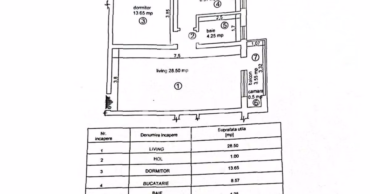 Apartament de vânzare cu 2 camere, mobilat în zona Arhitecților - Calea Cisnădiei, Sibiu