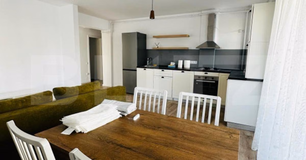 Apartament de vânzare cu 2 camere, mobilat în Florești
