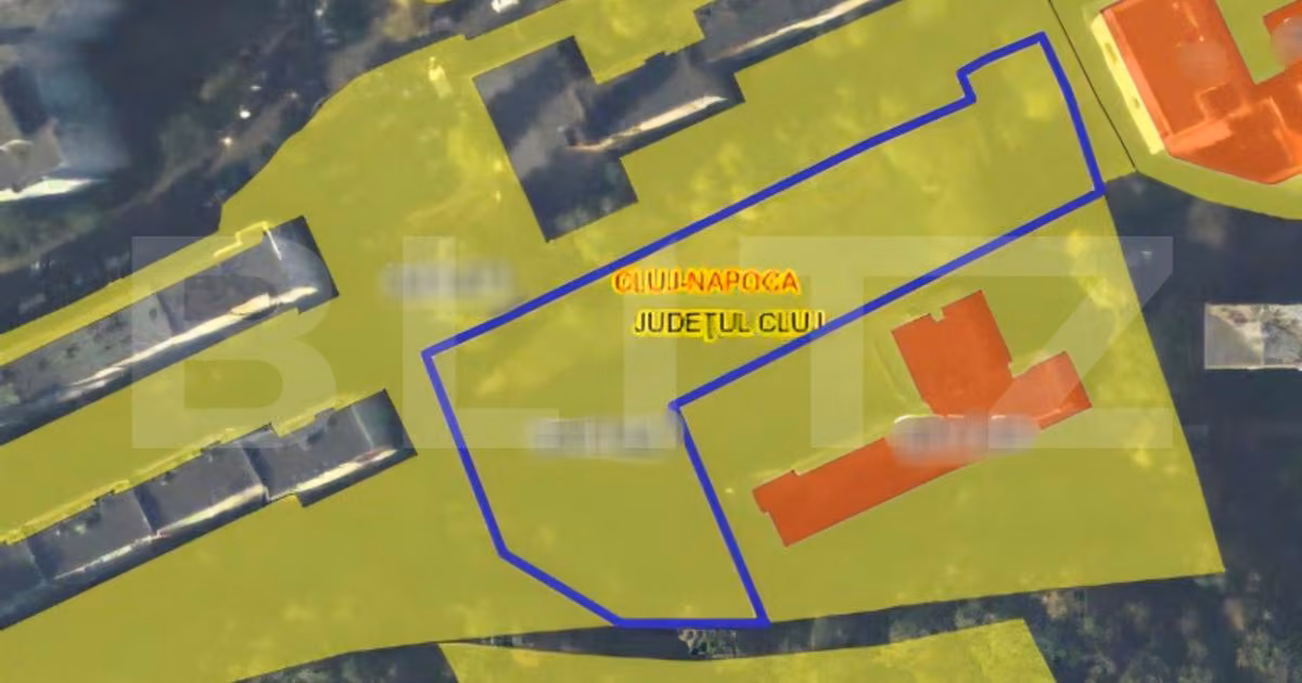 Teren Construcții intravilan de vânzare de 3710 mp, în zona Mănăștur, Cluj-Napoca