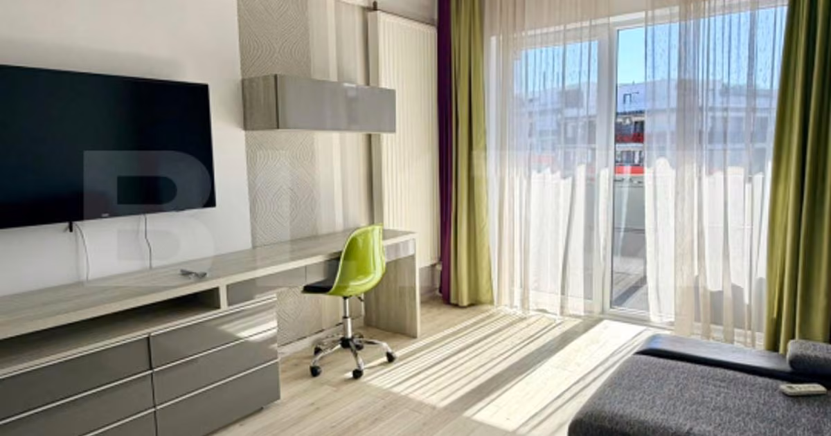 Apartament de vânzare cu 2 camere, mobilat în zona Bună Ziua, Cluj-Napoca