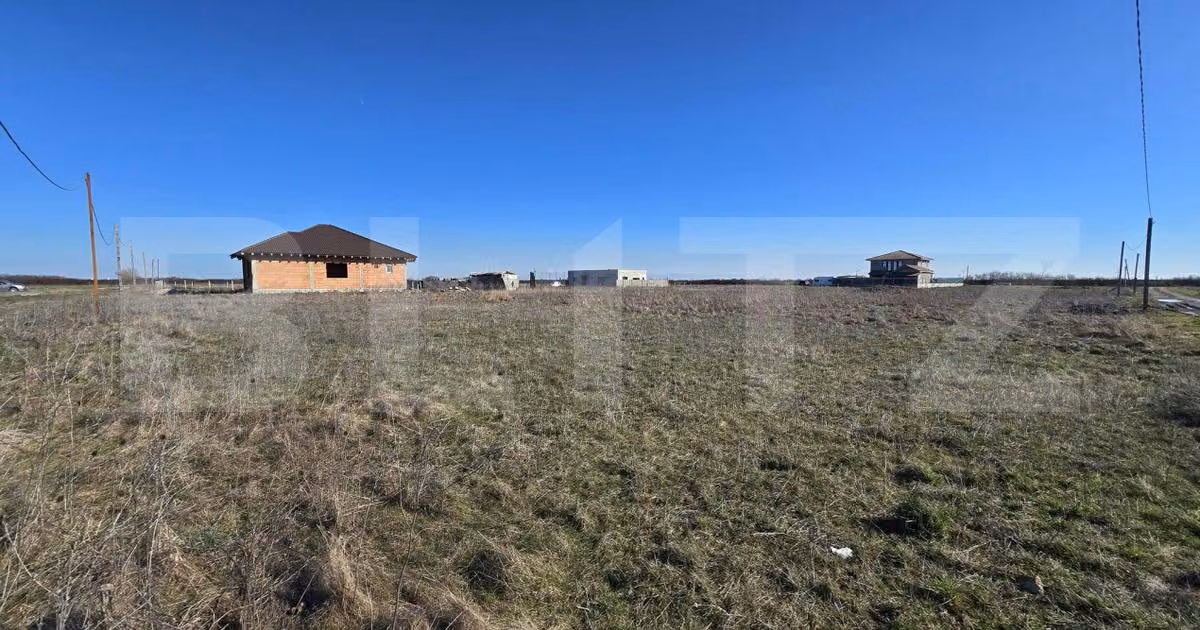 Teren Construcții intravilan de vânzare de 724 mp, în Săcălaz