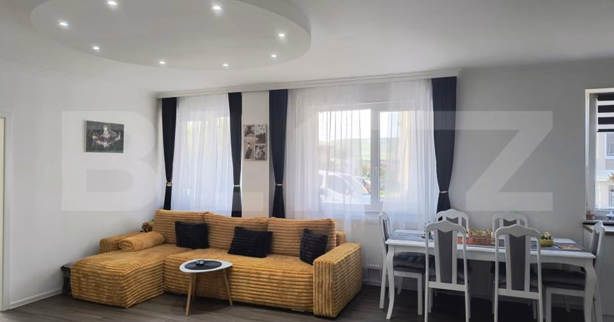 Apartament de vânzare cu 3 camere, mobilat în Florești