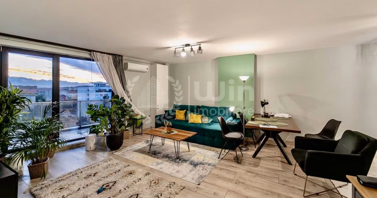Apartament de vânzare cu 3 camere, mobilat în zona Semicentral, Cluj-Napoca