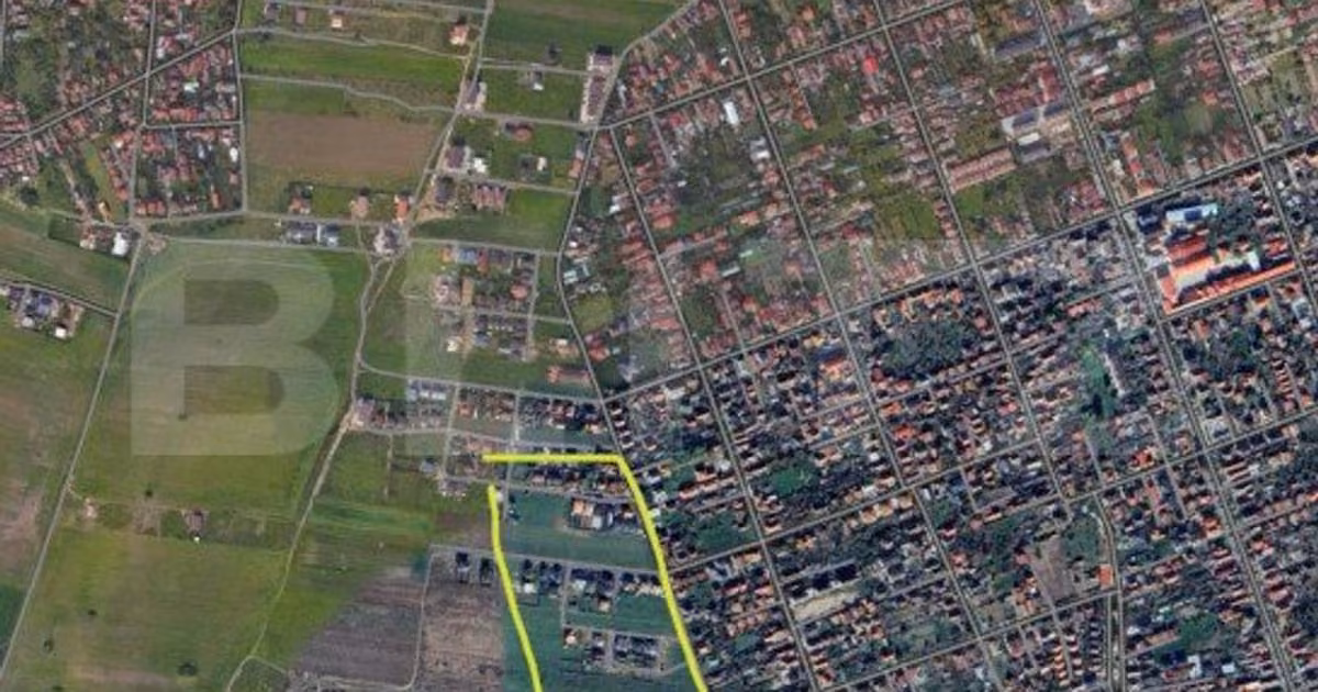 Teren Construcții intravilan de vânzare de 817 mp, în Giroc