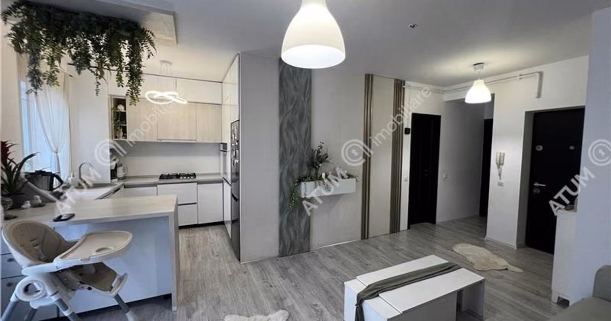 Apartament de vânzare cu 2 camere, mobilat în Șelimbăr