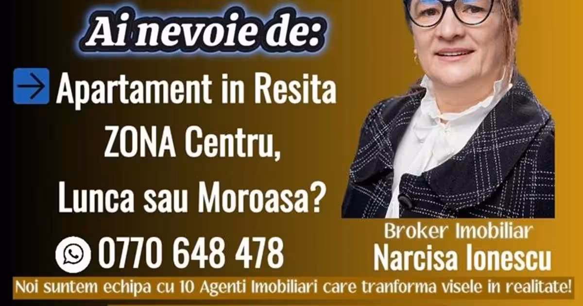 Apartament de vânzare cu 2 camere în Reșița