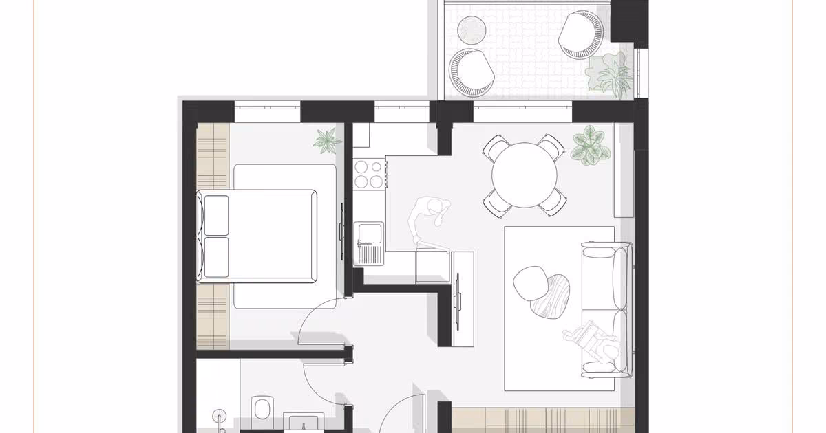 Apartament de vânzare cu 2 camere în zona Est, Timișoara