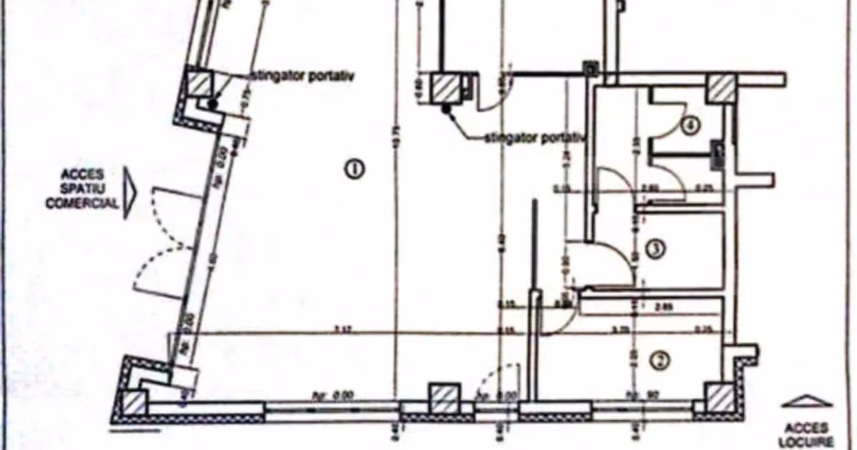 Spațiu comercial de vânzare de 96.00 mp, în zona Semicentral, Cluj-Napoca