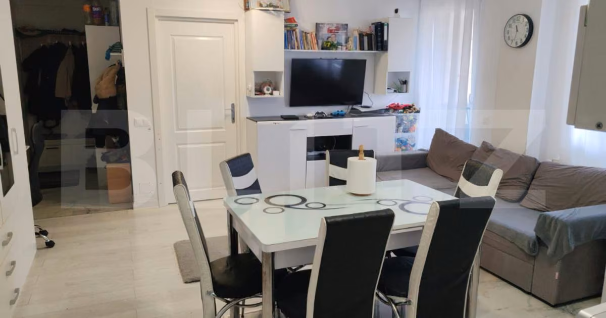 Apartament de vânzare cu 3 camere, mobilat în Florești