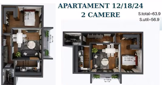 Apartament Titan