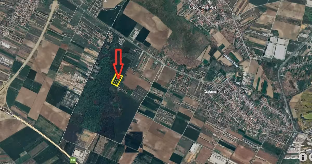 Teren agricol intravilan de vânzare de 23568 mp, în Dragomirești-Deal