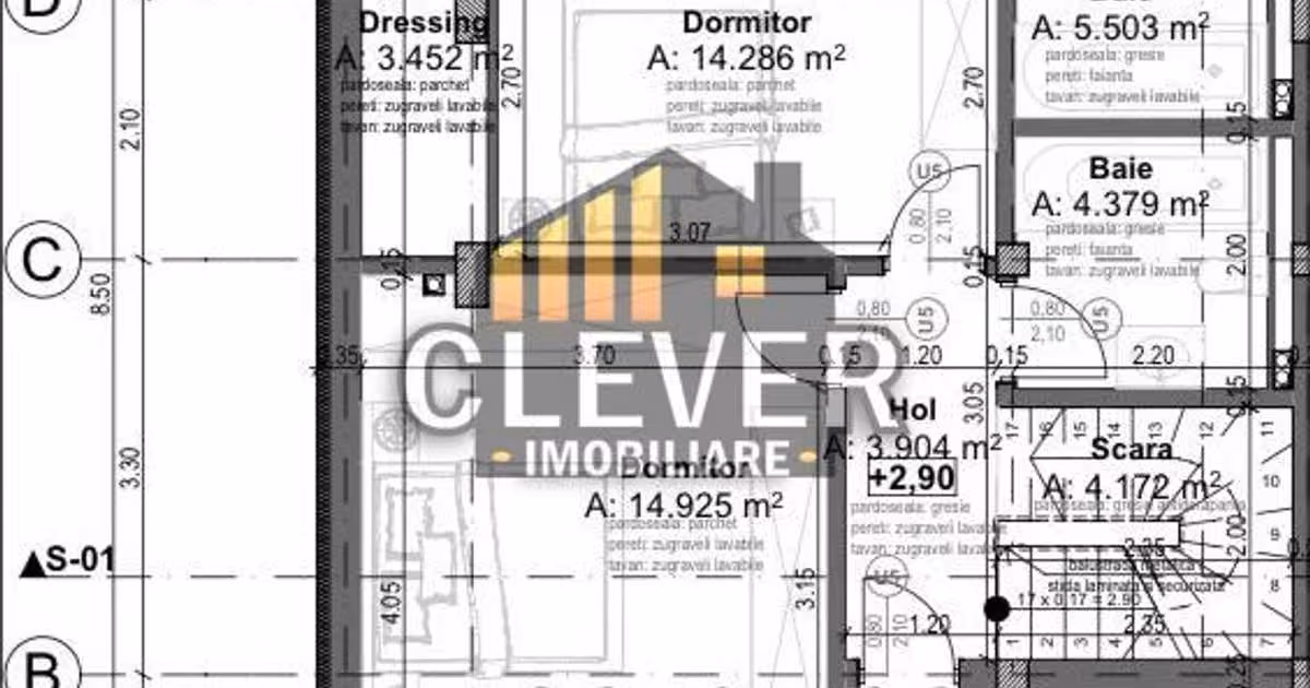 Duplex de vânzare cu 4 camere în zona Splaiul Unirii, Sector 3