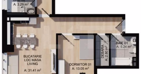 Apartament Florești