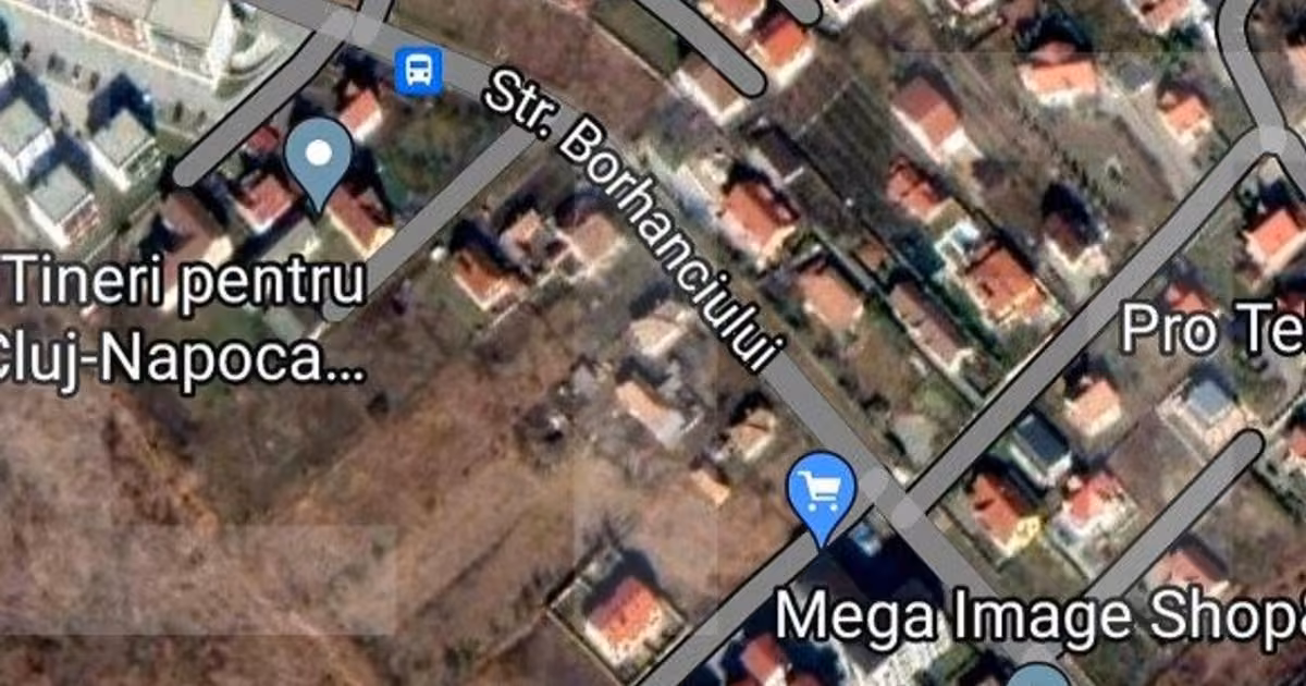 Teren Construcții intravilan de vânzare de 2506 mp, în zona Borhanci, Cluj-Napoca