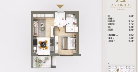 Apartament Titan