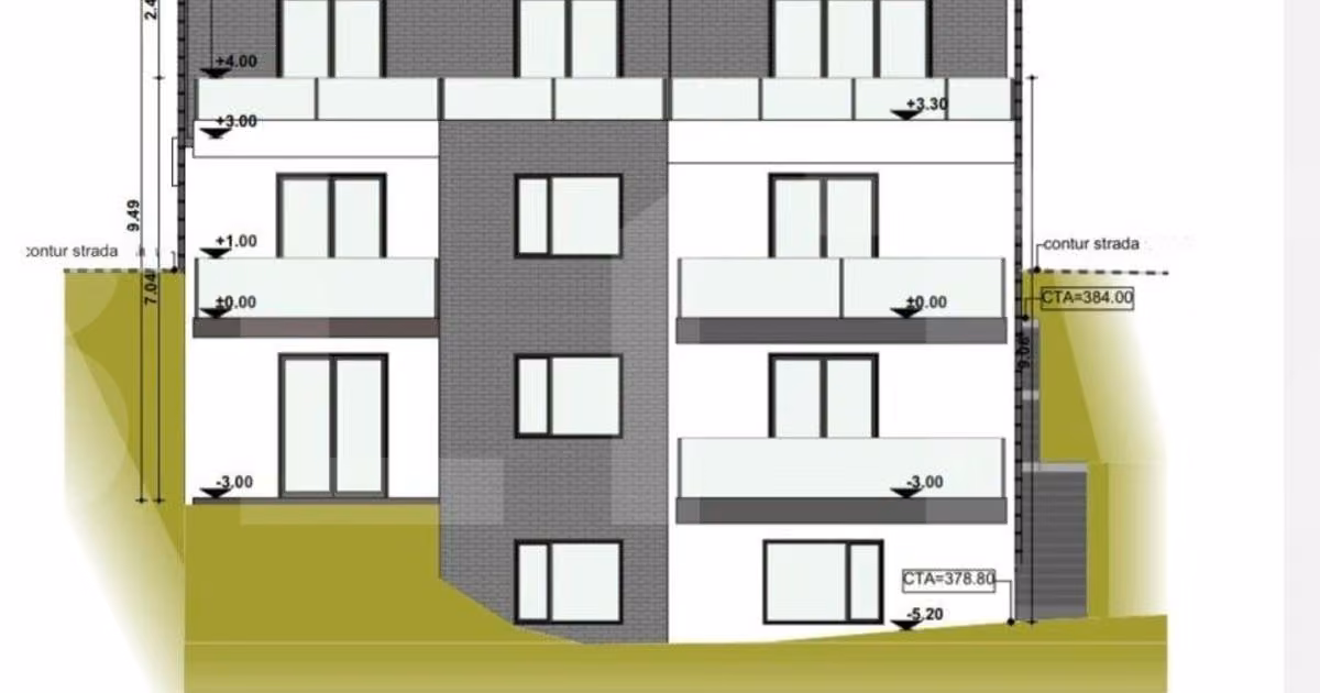 Teren Construcții intravilan de vânzare de 747 mp, în zona Grigorescu, Cluj-Napoca
