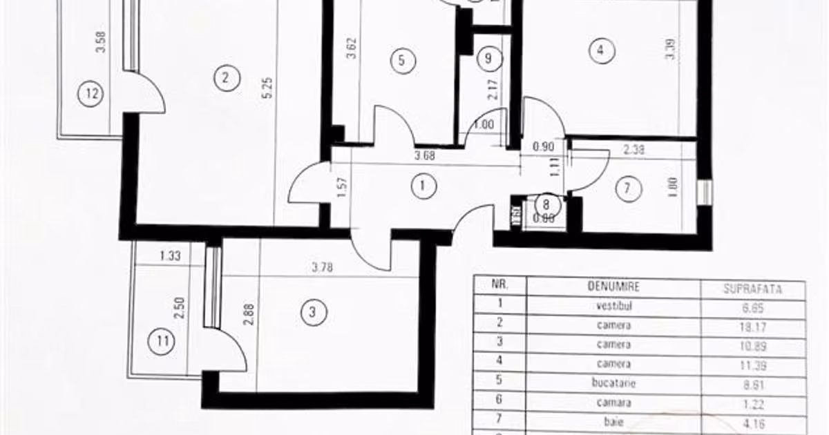 Apartament de vânzare cu 3 camere în zona Aviației, Sector 1